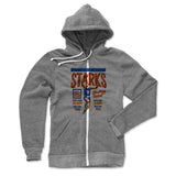 Mens Zip Hoodie Heather Gray