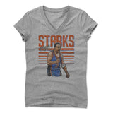 Womens Women's V-Neck Athletic Gray