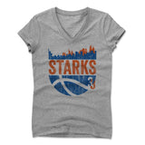 Womens Women's V-Neck Athletic Gray