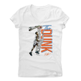 Womens Women's V-Neck White